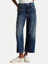 Polo Ralph Lauren Jeansy 211969378001 Granatowy Wide Leg. Niebieskie jeansy Polo Ralph Lauren, bez wzorów, z bawełny. Za 789.99 zł.
