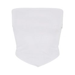 Top Damski Wiązany Bez Ramiączek 2pak. Białe topy Urban Classics, xs, bez wzorów, sportowe, bez kołnierzyka, bez ramiączek. Za 84.99 zł.