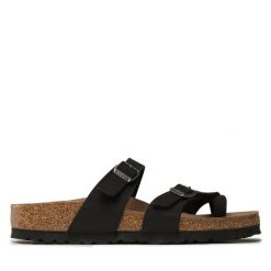 Japonki Birkenstock. Czarne japonki Birkenstock, bez wzorów. Za 369.99 zł.