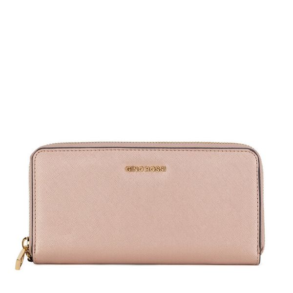 Portfel GINO ROSSI. Czerwone portfele Gino Rossi, bez wzorów. Za 99.99 zł.