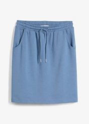 Spódnica dresowa z kieszeniami. Czarne spódnice bonprix, bez wzorów, z dresówki. Za 64.99 zł.