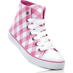Trampki bonprix biało-różowy. Buty sportowe lifestyle marki bonprix. Za 59.99 zł.