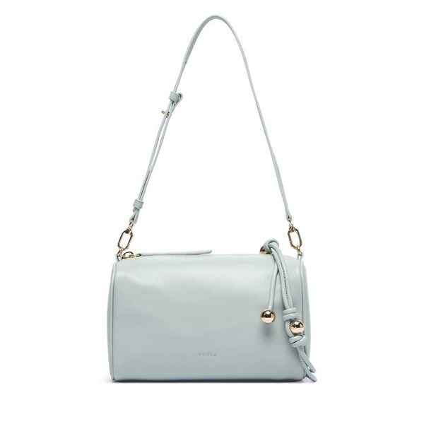 Torebka Furla. Niebieskie torebki klasyczne Furla, bez wzorów, klasyczne, bez dodatków. Za 1,259.00 zł.