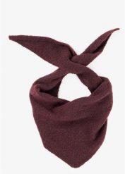 Chusta trójkątna. Czerwone chusty bonprix, bez wzorów. Za 49.99 zł.