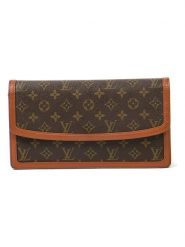 Louis Vuitton Kopertówka w kolorze brązowym - 29 x 17 x 8 cm rozmiar: onesize. Brązowe kopertówki Louis Vuitton, bez wzorów, z materiału, bez dodatków. Za 2,653.99 zł.