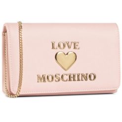 Torebka LOVE MOSCHINO. Czerwone kopertówki Love Moschino, bez wzorów, wizytowe, bez dodatków. Za 529.00 zł.