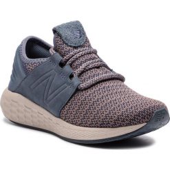 Buty NEW BALANCE - WCRUZHB2 Szary. Szare buty do biegania New Balance, bez wzorów, z materiału, bez zapięcia, do biegania. W wyprzedaży za 229.00 zł.