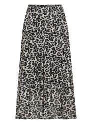 Sublevel Spódnica w kolorze jasnoszaro-czarnym rozmiar: M/L. Szare spódnice Sublevel, l, bez wzorów, maxi. Za 249.95 zł.