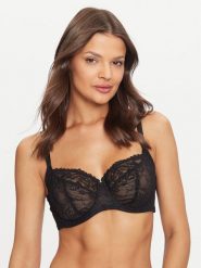 Emporio Armani Underwear Biustonosz z fiszbiną 164069 4R206 00020 Czarny. Czarne biustonosze Emporio Armani Underwear, bez wzorów, z syntetyku. Za 189.99 zł.