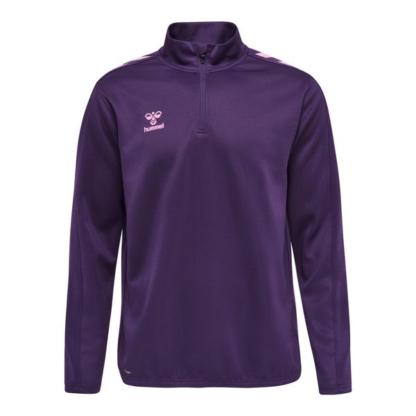 Bluza do piłki ręcznej dla dorosłych Hummel hml CORE XK. Fioletowe bluzy Hummel, s, bez wzorów, sportowe, bez ramiączek, bez kaptura. Za 233.00 zł.