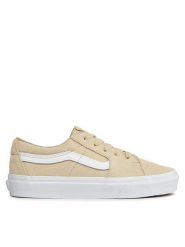 Vans Tenisówki Sk8-Low VN0009QRGRX1 Beżowy. Brązowe trampki Vans, bez wzorów, ze skóry, bez zapięcia. Za 249.99 zł.