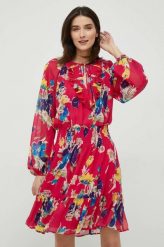 Lauren Ralph Lauren sukienka mini prosta. Sukienki Lauren Ralph Lauren, na co dzień, bez wzorów, z tkaniny, bez kołnierzyka, bez ramiączek, mini, proste. W wyprzedaży za 619.99 zł.