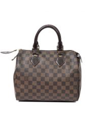 Louis Vuitton Torebka w kolorze brązowo-jasnobrązowym - 25 x 19 x 14 cm rozmiar: onesize. Brązowe torebki klasyczne Louis Vuitton, bez wzorów, z materiału, bez dodatków. Za 4,950.99 zł.
