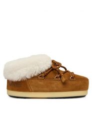 Moon Boot Śniegowce Mb Evx Mule Suede 80D1470090 Brązowy. Brązowe śniegowce Moon Boot, bez wzorów, ze skóry, bez zapięcia. Za 629.99 zł.