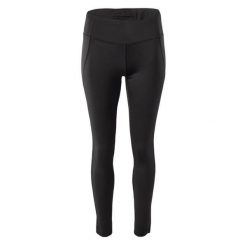 Damskie legginsy Martes Essentials Lady Caris. Czarne legginsy MARTES ESSENTIALS, bez wzorów, z elastanu, eleganckie. Za 103.20 zł.
