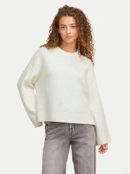 JJXX Sweter Sigga 12255358 Écru Relaxed Fit. Swetry JJXX, xl, bez wzorów, z syntetyku, bez ramiączek. Za 89.99 zł.