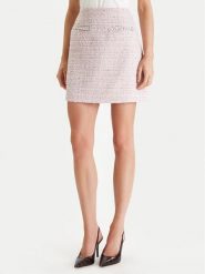 Guess Spódnica mini W6RD56 WJ632 Różowy Regular Fit. Czerwone spódnice Guess, s, z aplikacjami, z syntetyku, mini. Za 439.99 zł.