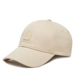 Czapka z daszkiem Calvin Klein Jeans. Brązowe czapki z daszkiem Calvin Klein Jeans, bez wzorów, z jeansu. Za 159.99 zł.