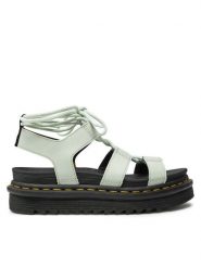 Dr. Martens Sandały Nartilla 31617763 Biały. Białe sandały Dr Martens, bez wzorów, ze skóry, bez obcasa, na płaskiej podeszwie, bez zapięcia. Za 359.99 zł.