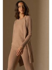 Perfect Cashmere Kaszmirowy kardigan w kolorze beżowym rozmiar: M. Brązowe swetry Perfect Cashmere, m, bez wzorów, z kaszmiru, bez ramiączek. Za 478.99 zł.