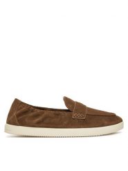 Tory Burch Półbuty Ballet Sport 158073 Brązowy. Brązowe półbuty wsuwane Tory Burch, bez wzorów, ze skóry, sportowe, bez obcasa, na płaskiej podeszwie. Za 1,639.00 zł.