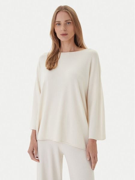 Kontatto Sweter 3M0801C Écru Regular Fit. Swetry Kontatto, m, bez wzorów, z syntetyku, bez ramiączek. Za 209.99 zł.