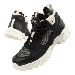 Buty trekkingowe Tamaris Active 1-25207-30 032 czarne. Czarne buty trekkingowe z materiału, bez zapięcia. Za 328.84 zł.