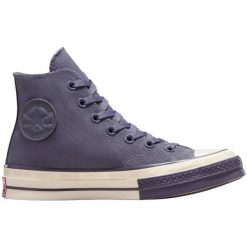Buty sportowe Converse Chuck 70 GORE-TEX. Fioletowe buty treningowe Converse, bez wzorów, z gore-texu, bez zapięcia, na fitness i siłownię, gore-tex. Za 590.00 zł.