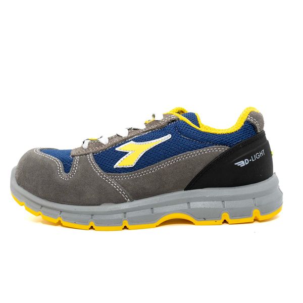 Buty Ochronne Diadora Run Text Low S1p Src Esd C4906 Castle Dorośli. Szare buty treningowe Diadora, bez wzorów, z materiału, bez zapięcia. Za 559.99 zł.