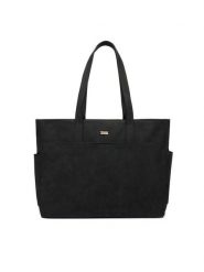 Roxy Torebka Paradise Finder ERJBP04914 Czarny. Czarne shopper bag Roxy, bez wzorów, z materiału, bez dodatków. Za 179.99 zł.