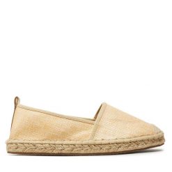Espadryle ONLY Shoes. Brązowe espadryle ONLY SHOES, bez wzorów, bez obcasa. Za 109.99 zł.