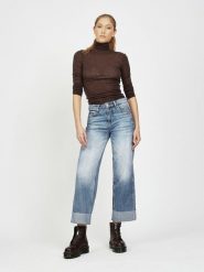 GANG JEANS Dżinsy - Regular fit - w kolorze niebieskim rozmiar: W26. Niebieskie jeansy GANG JEANS, bez wzorów, z jeansu, klasyczne, z podwyższonym stanem. Za 314.95 zł.