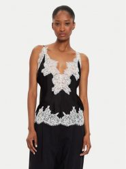 Herskind Top Zew 5292370 Czarny Regular Fit. Czarne topy Herskind, bez wzorów, z wiskozy, bez kołnierzyka, bez ramiączek. Za 839.99 zł.