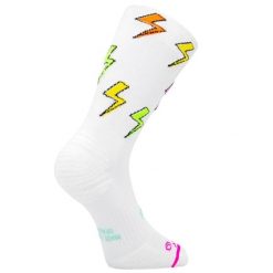 X THUNDER - SKARPETKI DO BIEGANIA. Białe skarpetki SPORCKS, bez wzorów, z nylonu. Za 156.00 zł.