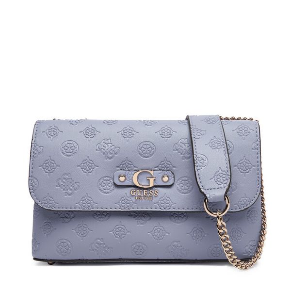 Torebka Guess. Niebieskie torebki klasyczne Guess, z aplikacjami, klasyczne, bez dodatków. Za 589.99 zł.