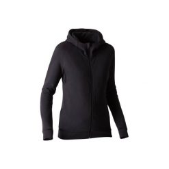 Bluza na zamek z kapturem Gym & Pilates Free Move 540 damska. Bluzy marki DOMYOS. W wyprzedaży za 74.99 zł.