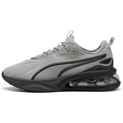 Buty sportowe Puma Solar. Szare buty treningowe Puma, bez wzorów, bez zapięcia, na fitness i siłownię. Za 243.99 zł.