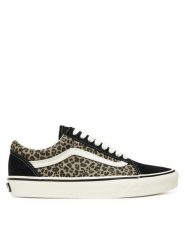 Vans Tenisówki Old Skool VN000D6WYY61 Czarny. Czarne trampki Vans, bez wzorów, ze skóry, bez zapięcia. Za 279.99 zł.