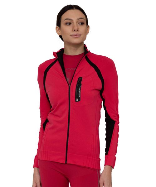 Bluza dresowa termoaktywna rozpinana damska Brubeck ACTIVE PRO. Czarne bluzy Brubeck, l, bez wzorów, z dresówki, bez kaptura, do biegania. Za 299.00 zł.