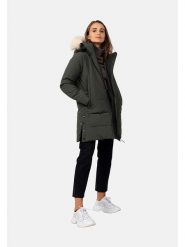 Northwood Parka "Nina" w kolorze khaki rozmiar: S. Brązowe płaszcze Northwood, s, bez wzorów, bez kaptura. Za 189.74 zł.