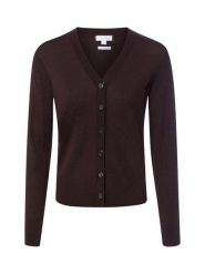 Brookshire sweter z wełny merynosowej Kobiety drobna dzianina brązowy, M. Brązowe swetry brookshire, m, bez wzorów, z dzianiny, bez ramiączek. Za 299.95 zł.
