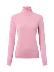 Franco Callegari Sweter z kaszmiru Kobiety Kaszmir różowy, XL. Czerwone swetry Franco Callegari, xl, bez wzorów, z kaszmiru, bez ramiączek. Za 499.95 zł.