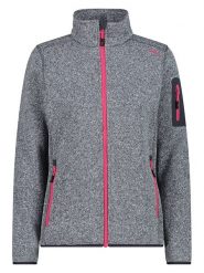 CMP Kurtka polarowa w kolorze szarym rozmiar: 48. Szare kurtki CMP, s, bez wzorów, z dzianiny, bez kaptura. Za 122.67 zł.