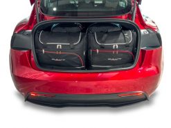 Torby Do Bagażnika Tesla Model 3 Highland Ev 2023+ 5Szt Kjust. Czarne torby podróżne KJUST, bez wzorów, z kauczuku. Za 1,425.00 zł.