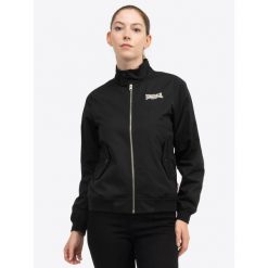 Damska bluza dresowa Lonsdale Rodeen. Czarne bluzy Lonsdale, xl, z aplikacjami, z dresówki, sportowe, bez ramiączek, bez kaptura. Za 383.00 zł.