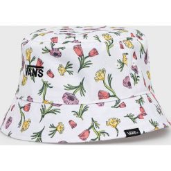 Vans kapelusz kolor biały. Białe kapelusze Vans, bez wzorów. W wyprzedaży za 119.99 zł.