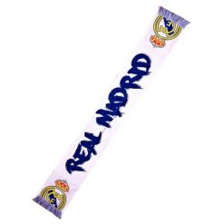 Real Madryt szalik kibica Knitted Scarf 32ND RM4BUF32 wielokolorowy. Białe szaliki i kominy Real Madrid, bez wzorów, sportowe. Za 99.00 zł.