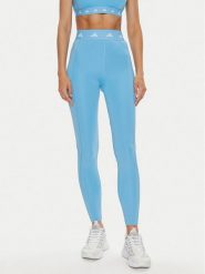 Adidas Legginsy Techfit Stash IU1864 Błękitny Slim Fit. Niebieskie legginsy adidas, bez wzorów, z syntetyku, sportowe. Za 129.99 zł.