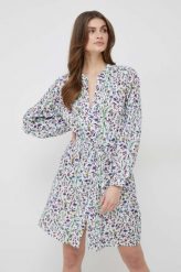 Tommy Hilfiger sukienka kolor biały mini prosta. Białe sukienki Tommy Hilfiger, na co dzień, bez wzorów, z bawełny, bez kołnierzyka, bez ramiączek, mini. Za 899.99 zł.