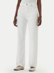 Tommy Jeans Jeansy Layla DW0DW22773 Biały Slim Fit. Białe jeansy Tommy Jeans, bez wzorów, z bawełny. Za 489.99 zł.